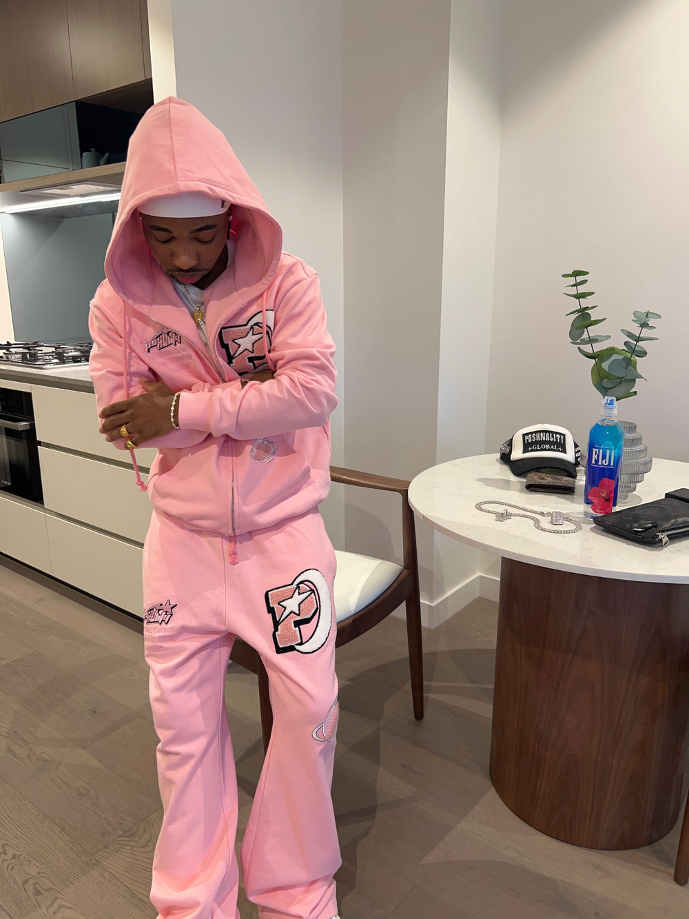 PINK TRACKSUIT SET