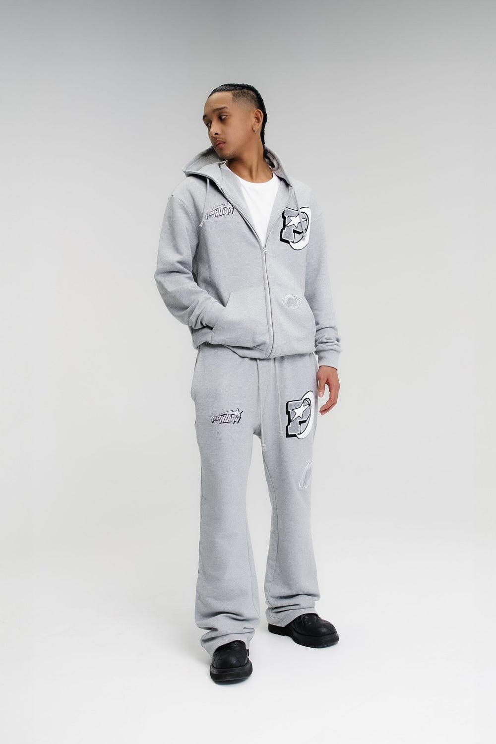 Grey Tracksuit Set