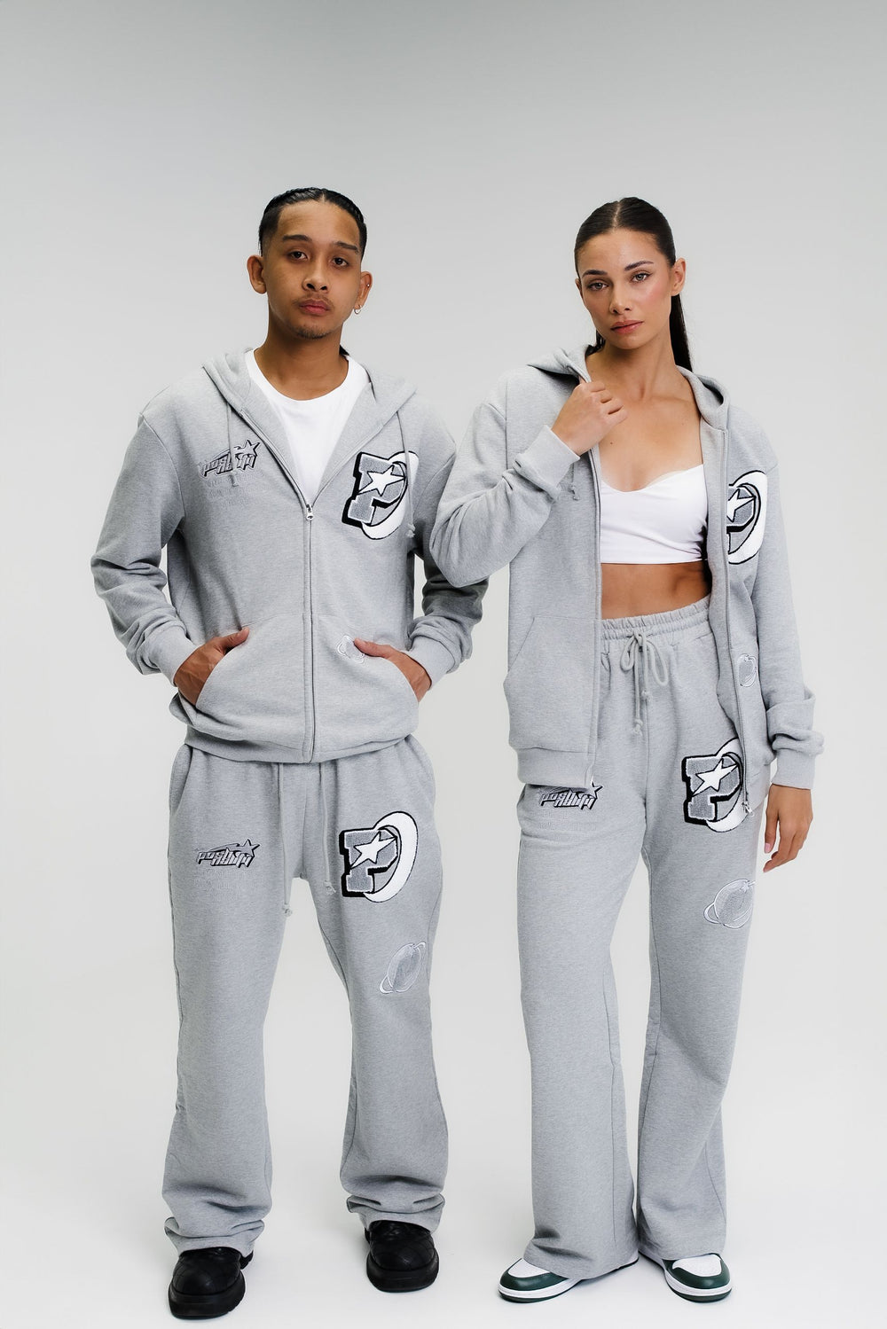 Grey Tracksuit Set