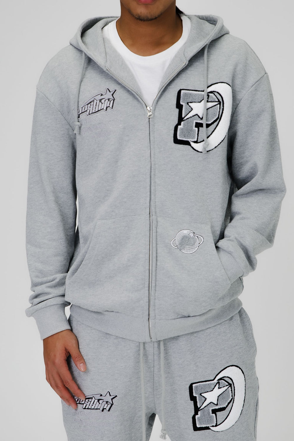 Grey Tracksuit Set