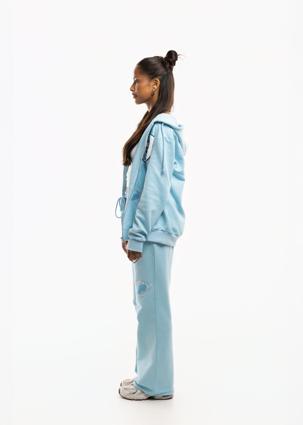 Baby Blue Tracksuit Set