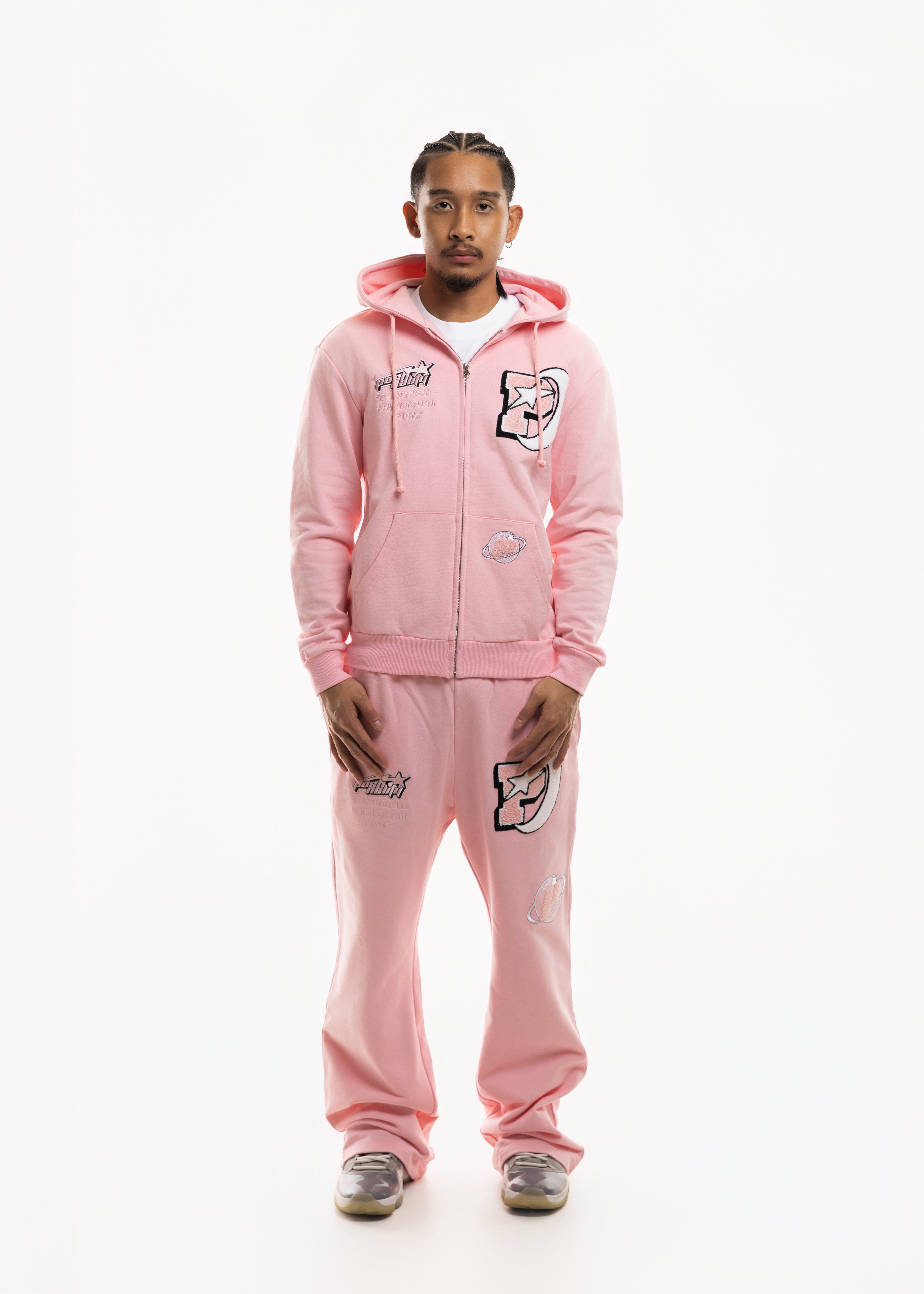 PINK TRACKSUIT SET