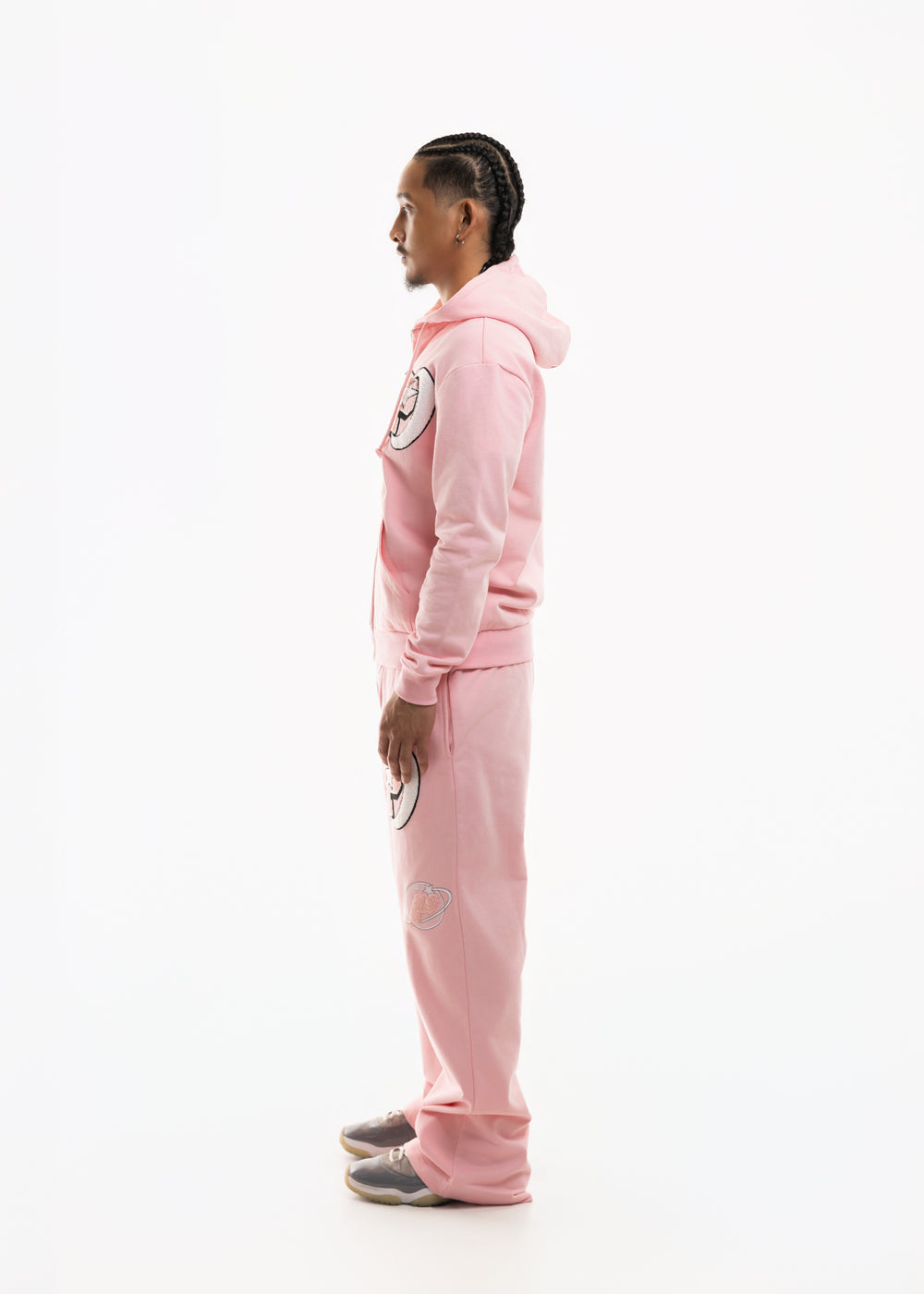 Pink Tracksuit Set