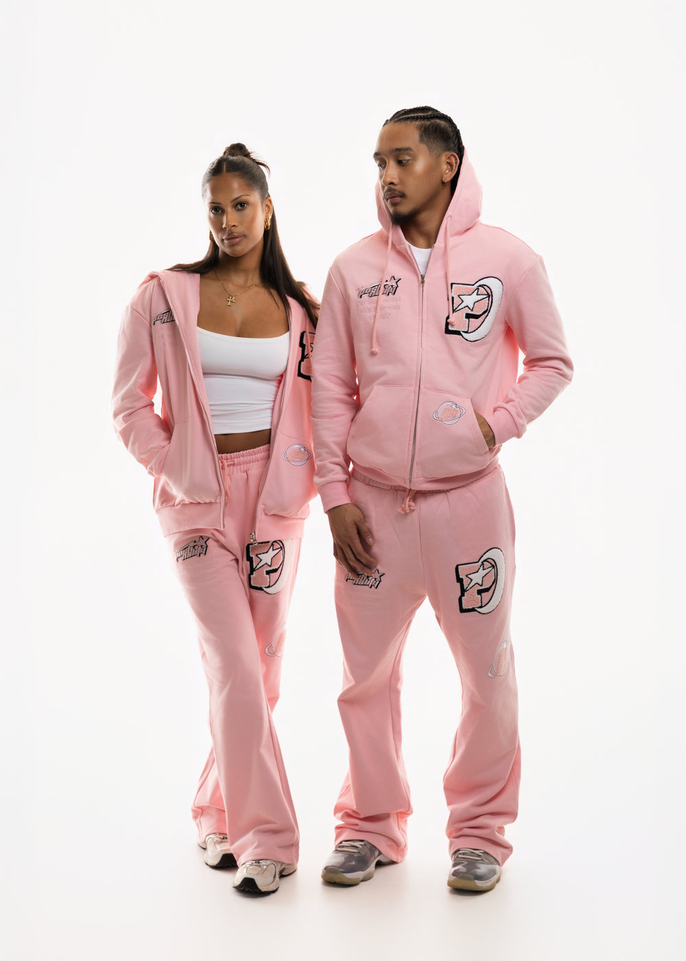 Pink Tracksuit Set